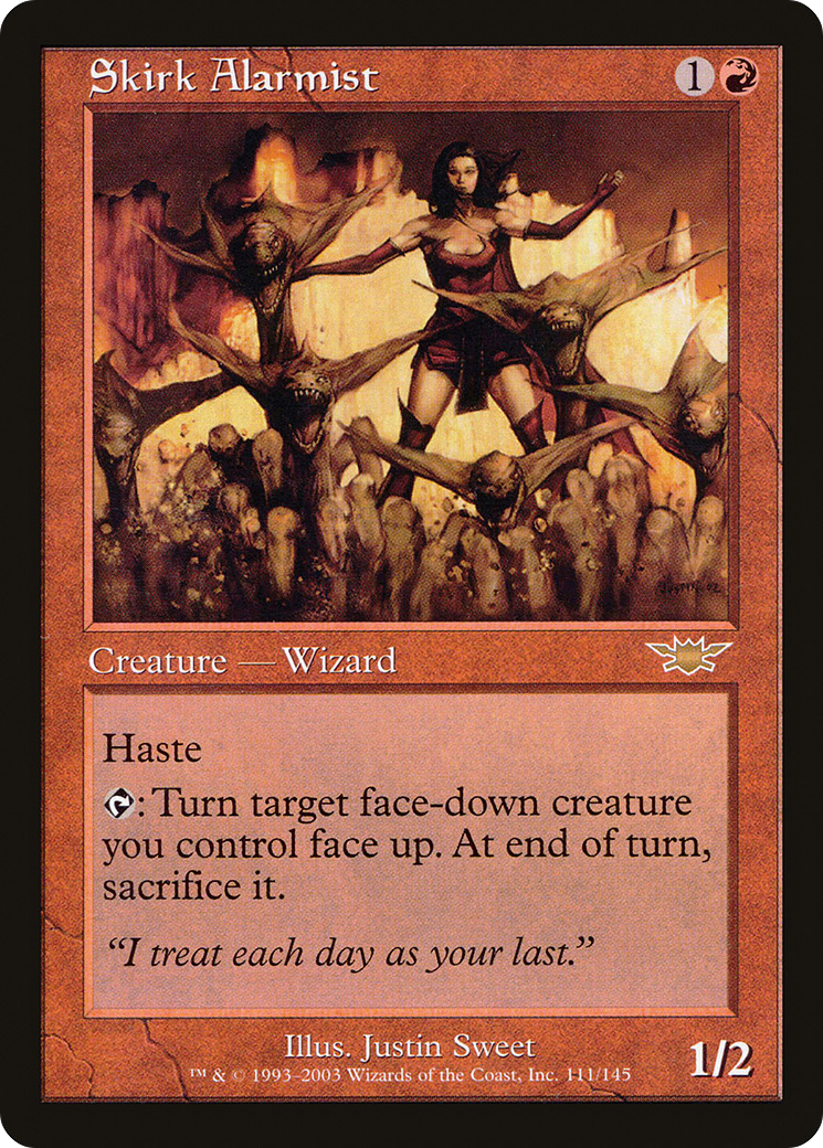 Skirk Alarmist (LGN-111) [Legions] Foil