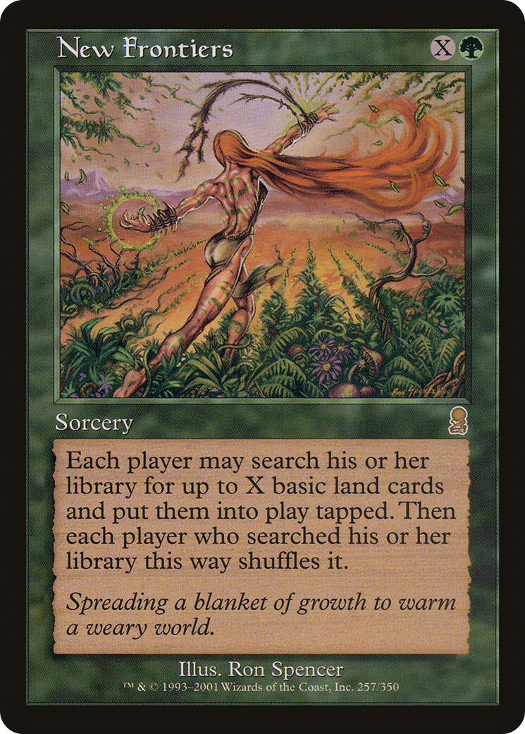 New Frontiers (ODY-257) [Odyssey] Foil