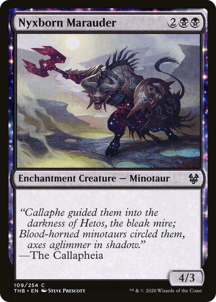 Nyxborn Marauder (THB-109) [Theros Beyond Death] Foil