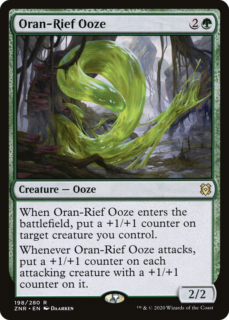 Oran-Rief Ooze (ZNR-198) [Zendikar Rising] Foil