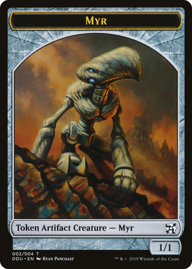 Myr Token (DDU-002) [Duel Decks: Elves vs. Inventors Tokens]