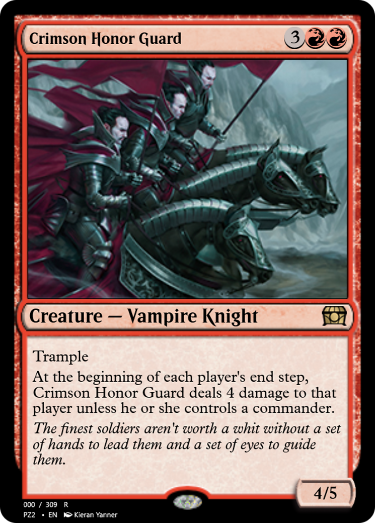 Crimson Honor Guard (PZ2-65697) [Treasure Chest]