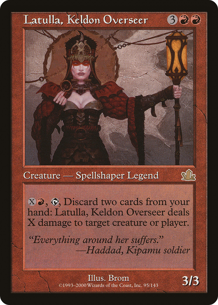 Latulla, Keldon Overseer (PCY-095) [Prophecy]