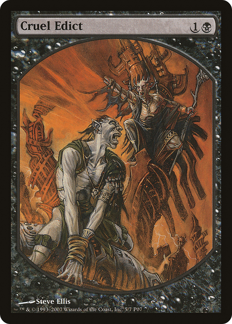 Cruel Edict (MPRP-005) [Magic Player Rewards 2007]