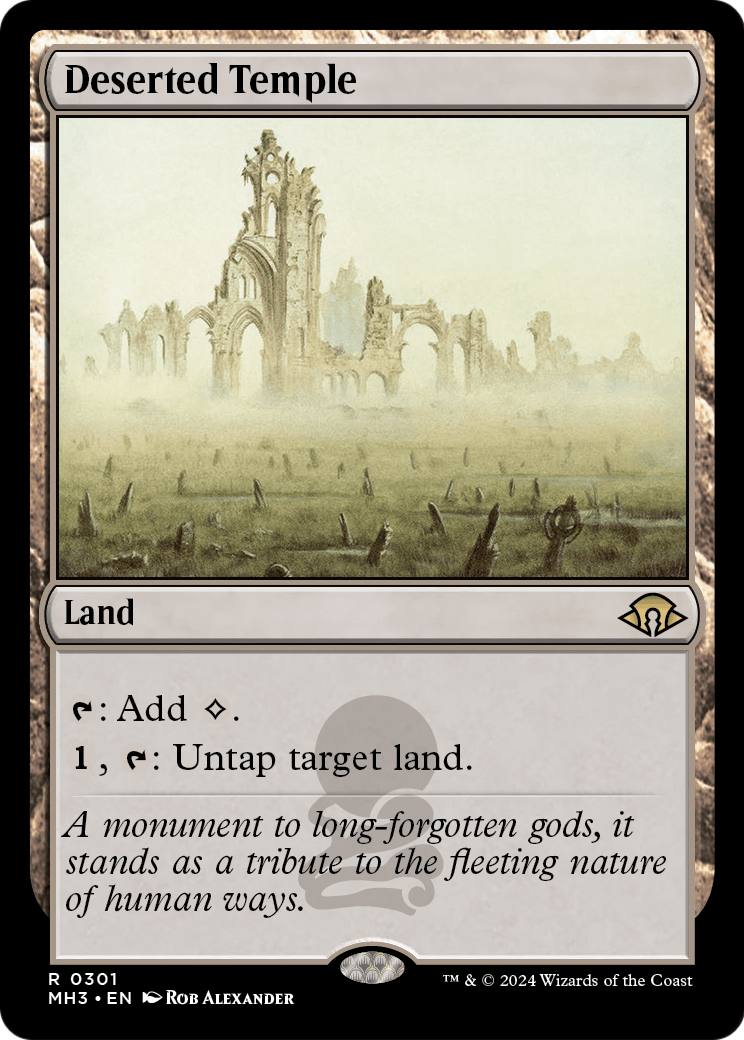Deserted Temple (MH3-301) [Modern Horizons 3]