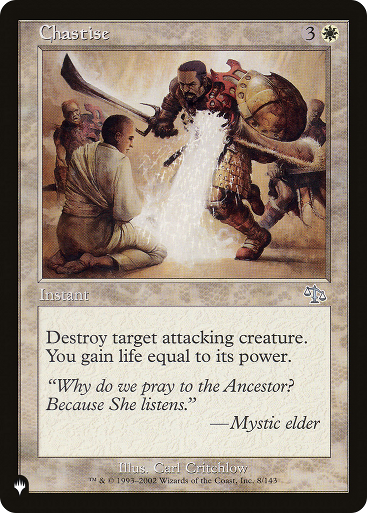 Chastise (LIST-JUD-8) [The List]