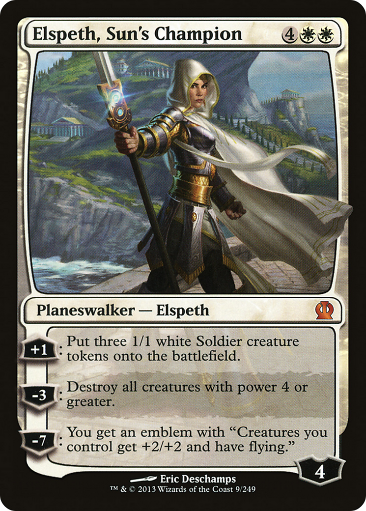 Elspeth, Sun's Champion (THS-009) [Theros] Foil