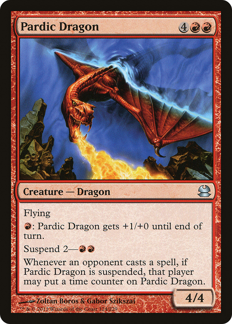 Pardic Dragon (MMA-124) [Modern Masters] Foil