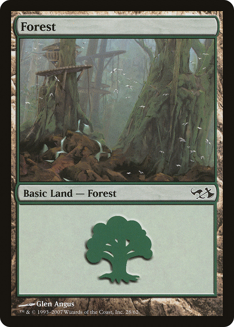 Forest (EVG-028) [Duel Decks: Elves vs. Goblins]