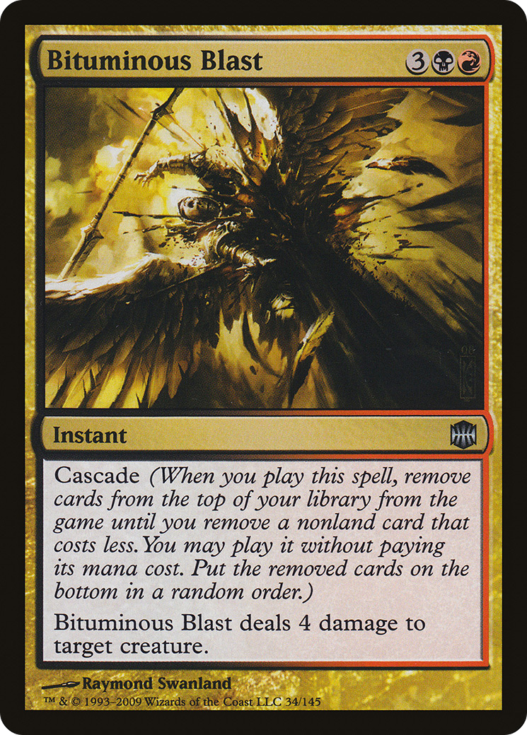 Bituminous Blast (ARB-034) [Alara Reborn] Foil