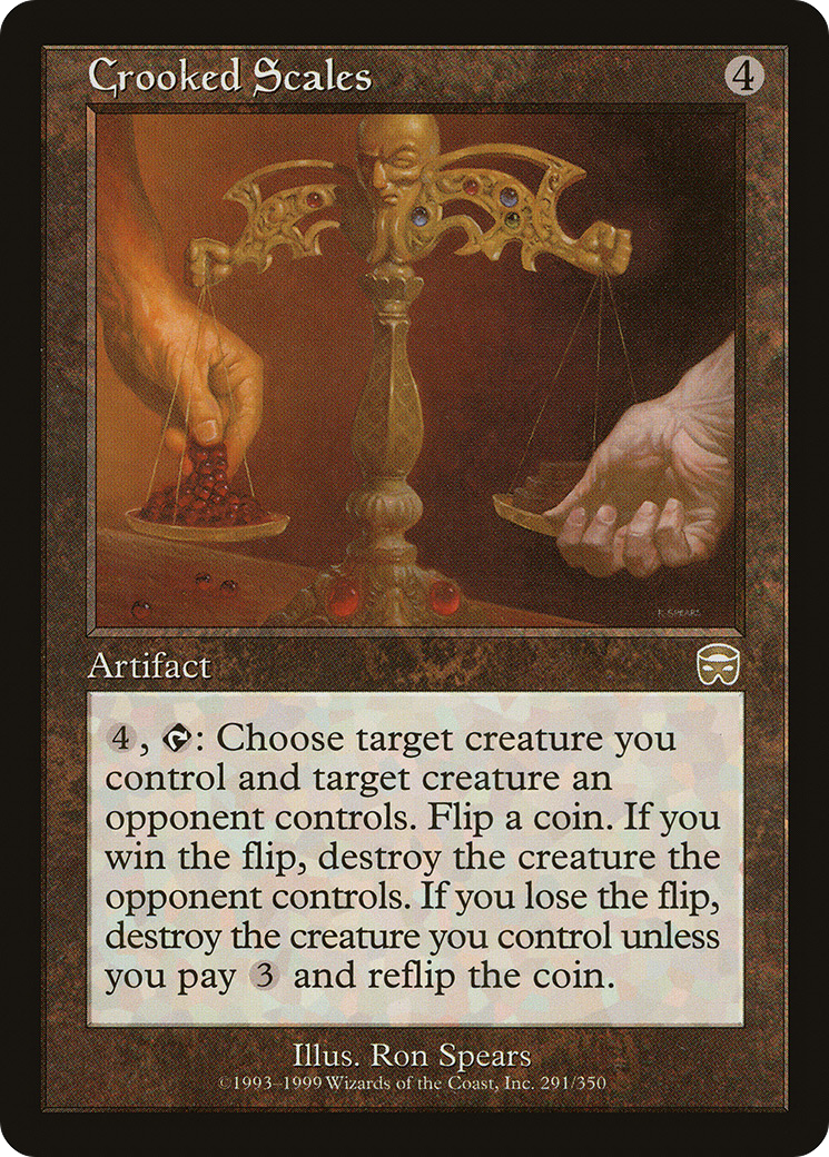 Crooked Scales (MMQ-291) [Mercadian Masques] Foil