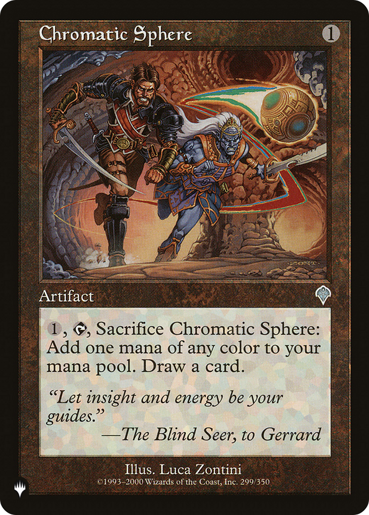 Chromatic Sphere (LIST-INV-299) [The List]