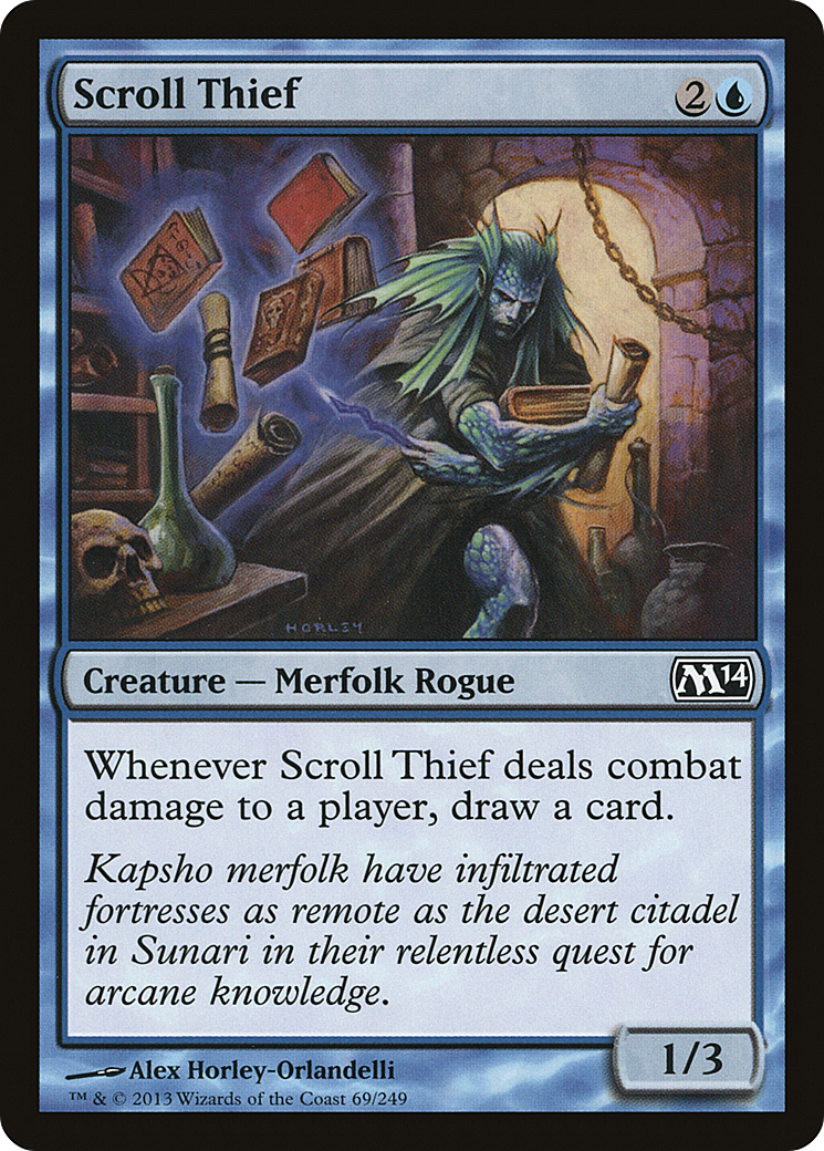 Scroll Thief (M14-069) [Magic 2014]