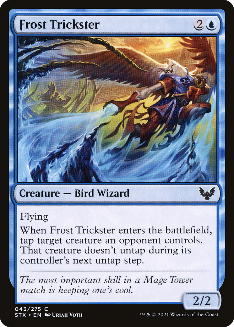 Frost Trickster (STX-043) [Strixhaven: School of Mages] Foil