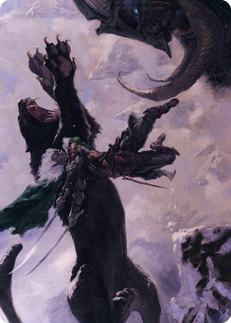 Drizzt Do'Urden // Drizzt Do'Urden (AAFR-052) (Borderless) [Adventures in the Forgotten Realms Art Series] Foil