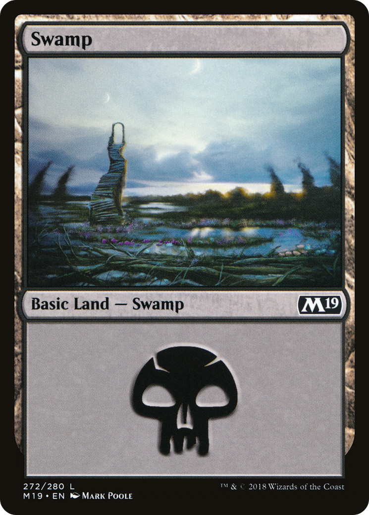 Swamp (M19-272) [Core Set 2019]