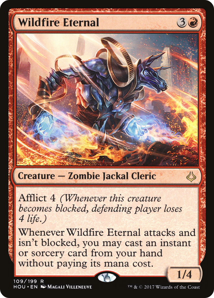 Wildfire Eternal (HOU-109) [Hour of Devastation] Foil