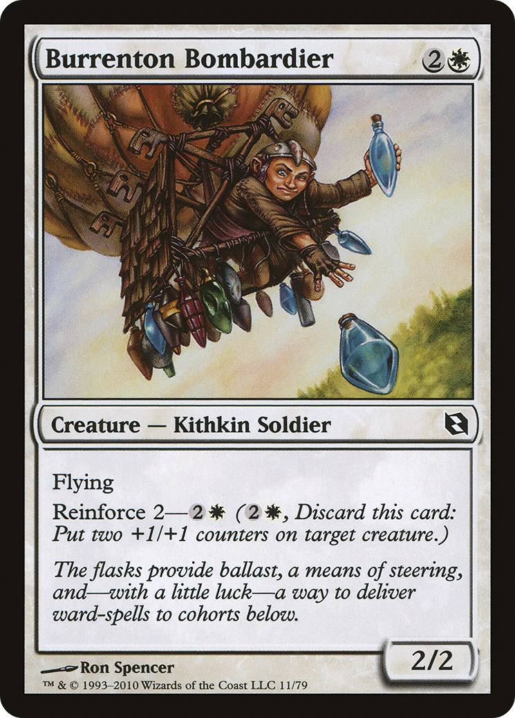 Burrenton Bombardier (DDF-011) [Duel Decks: Elspeth vs. Tezzeret]