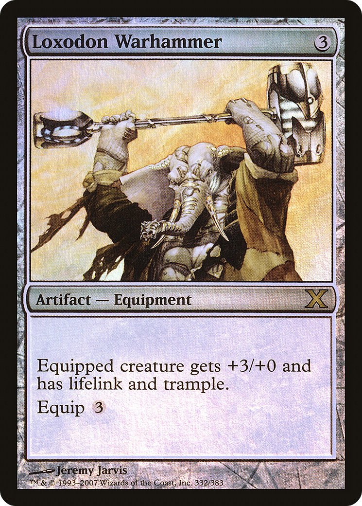 Loxodon Warhammer (10E-332★) [Tenth Edition] Foil