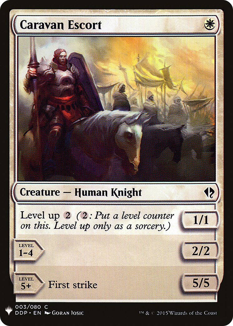 Caravan Escort (LIST-DDP-3) [The List]