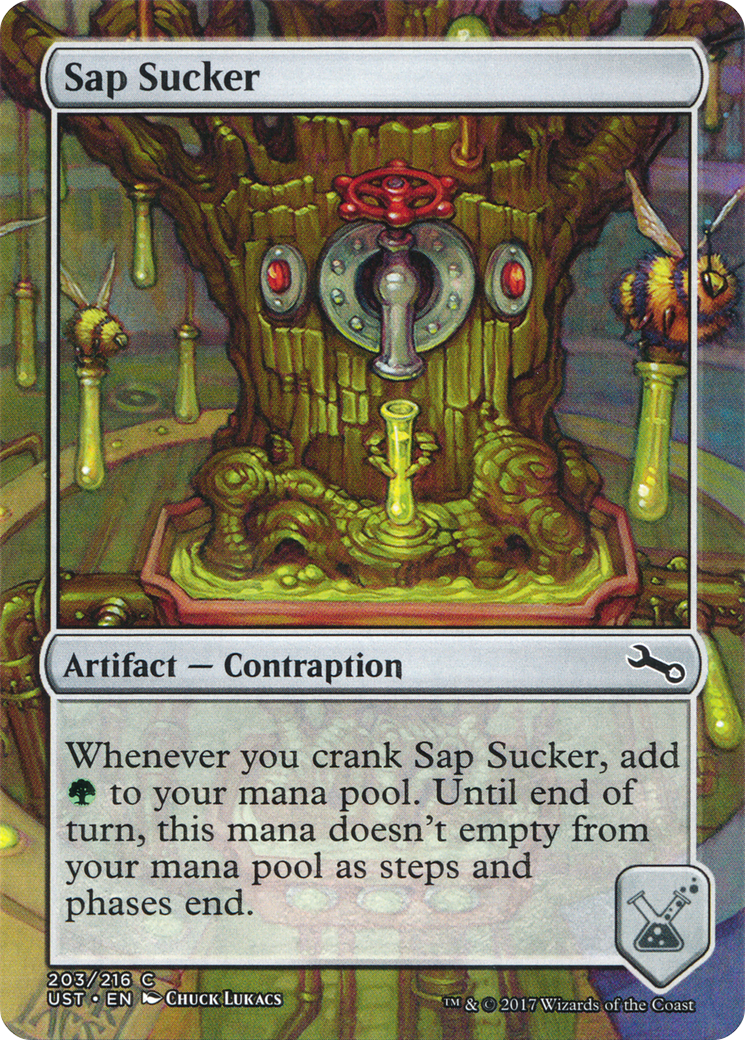 Sap Sucker (UST-203) (Borderless) [Unstable] Foil