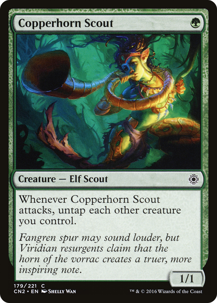 Copperhorn Scout (CN2-179) [Conspiracy: Take the Crown]