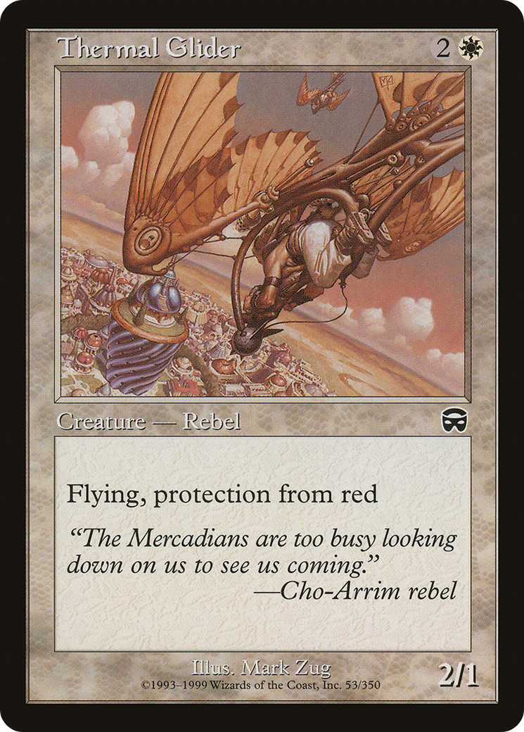 Thermal Glider (MMQ-053) [Mercadian Masques]