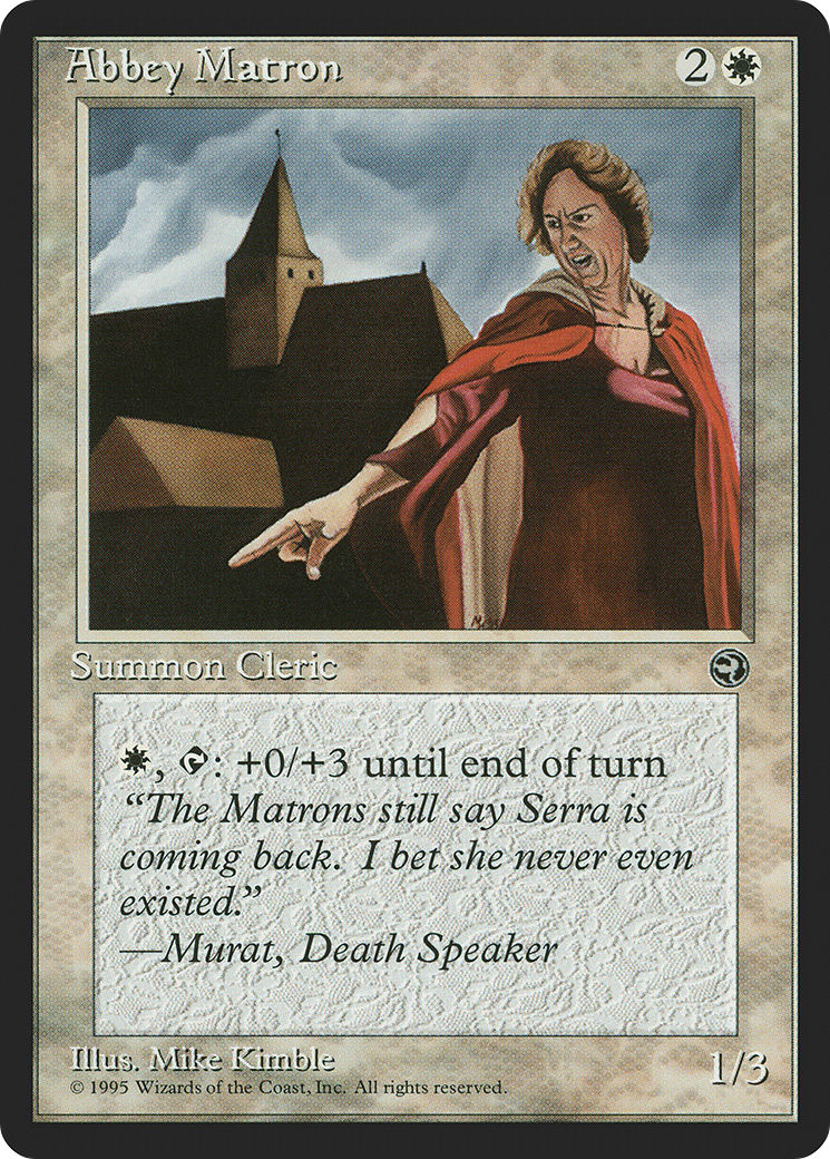 Abbey Matron [Version 2] (HML-103) [Homelands]