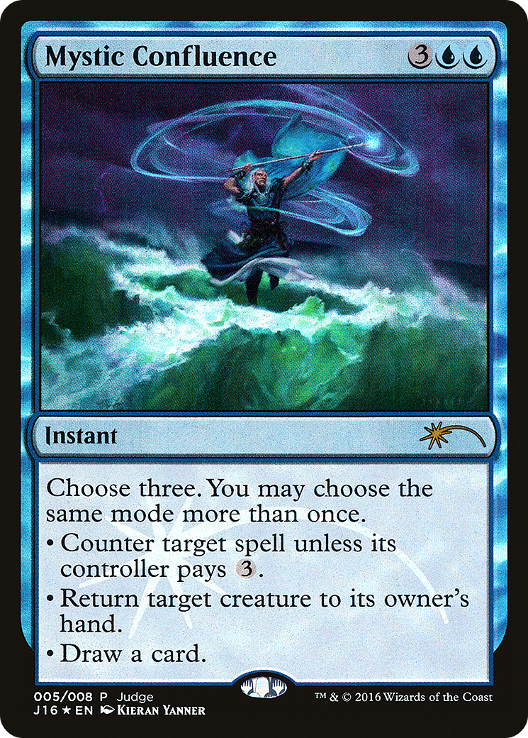 Mystic Confluence (JDG-005) [Judge Gift Cards 2016] Foil