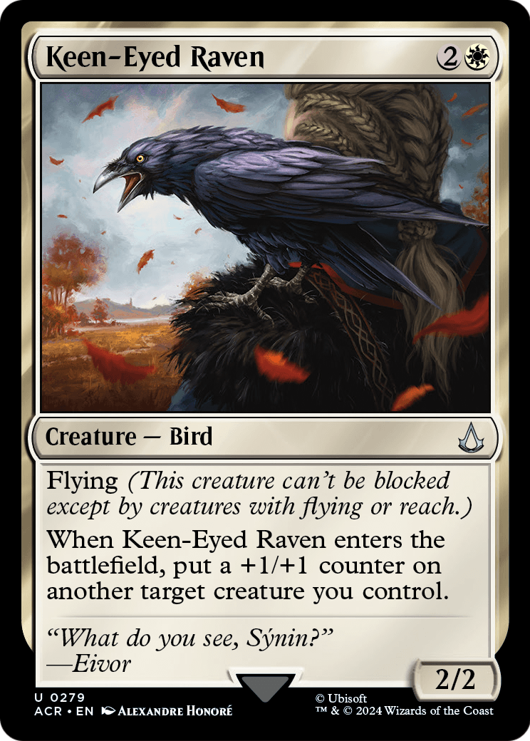 Keen-Eyed Raven (ACR-279) [Assassin's Creed]