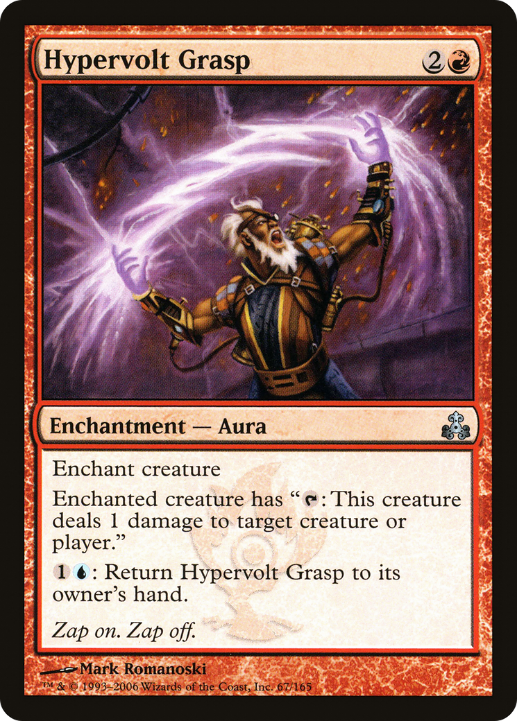 Hypervolt Grasp (GPT-067) [Guildpact] Foil
