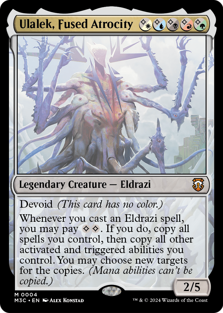Ulalek, Fused Atrocity (M3C-004) [Modern Horizons 3 Commander]