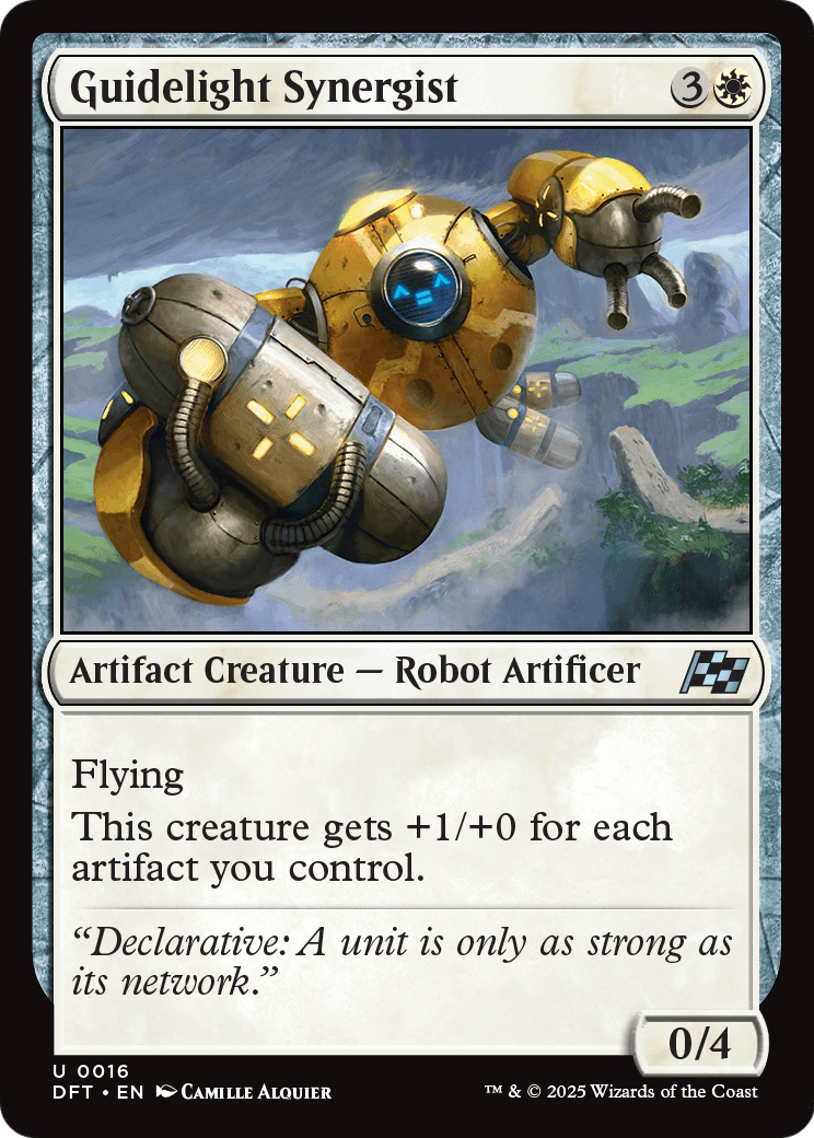 Guidelight Synergist (DFT-016) [Aetherdrift] Foil