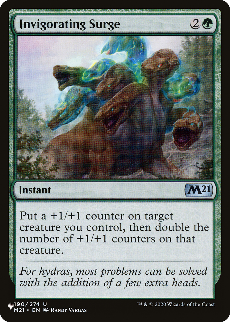 Invigorating Surge (LIST-M21-190) [The List]