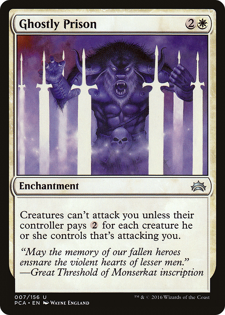 Ghostly Prison (PCA-007) [Planechase Anthology]