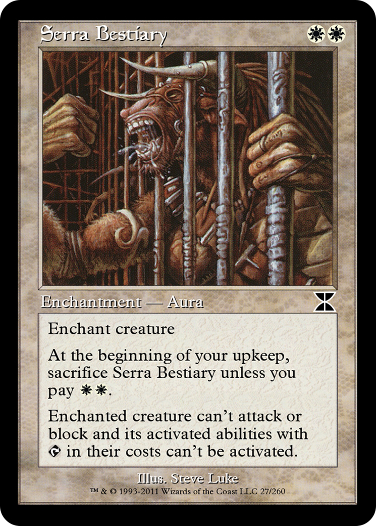 Serra Bestiary (ME4-027) [Masters Edition IV]
