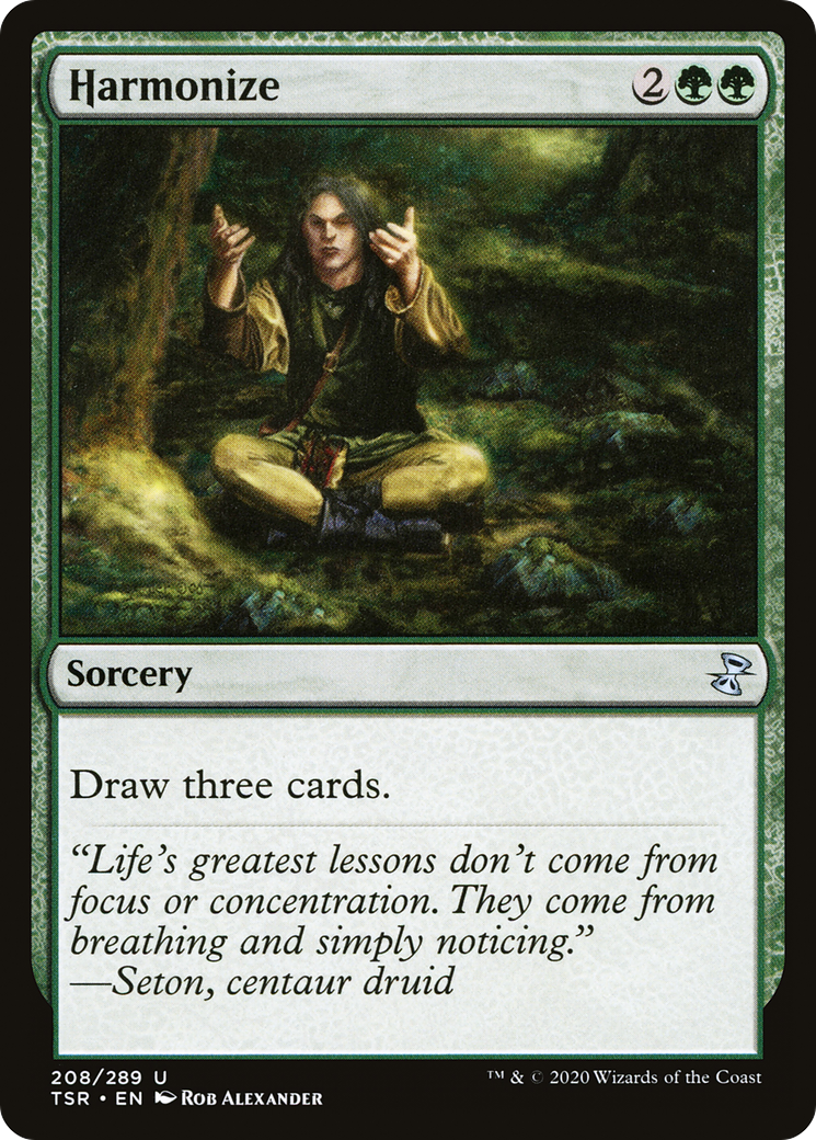 Harmonize (TSR-208) [Time Spiral Remastered] Foil