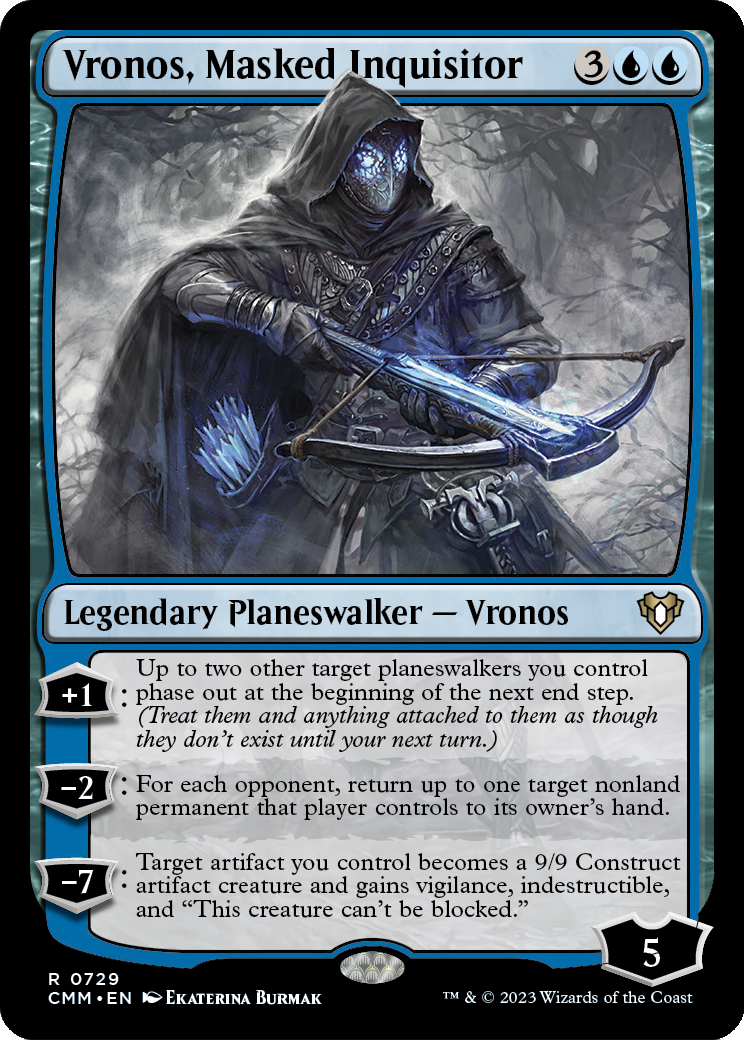 Vronos, Masked Inquisitor (CMM-729) [Commander Masters]