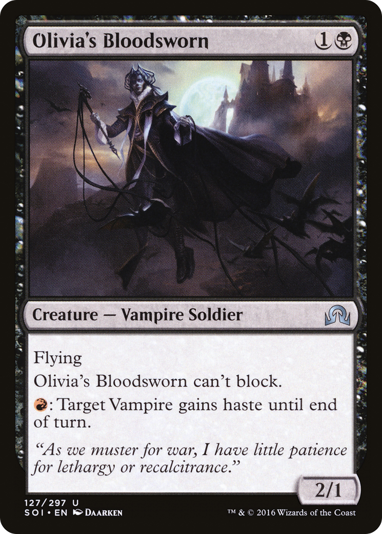 Olivia's Bloodsworn (SOI-127) [Shadows over Innistrad]