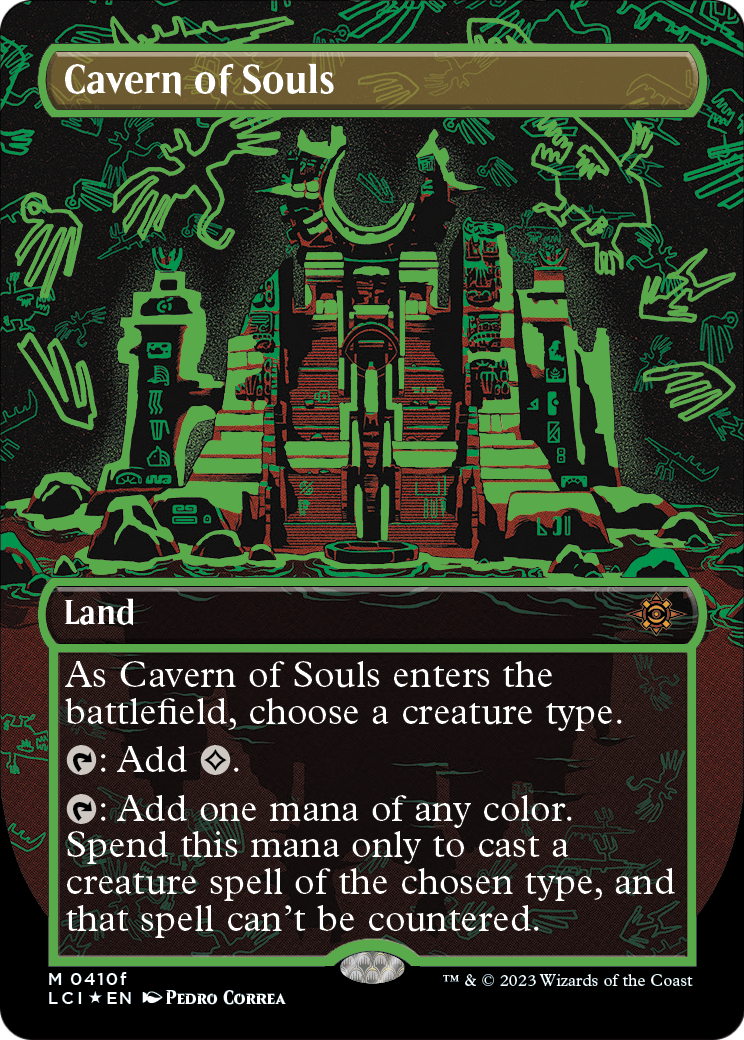 Cavern of Souls (LCI-410F) (Borderless) [The Lost Caverns of Ixalan] Foil