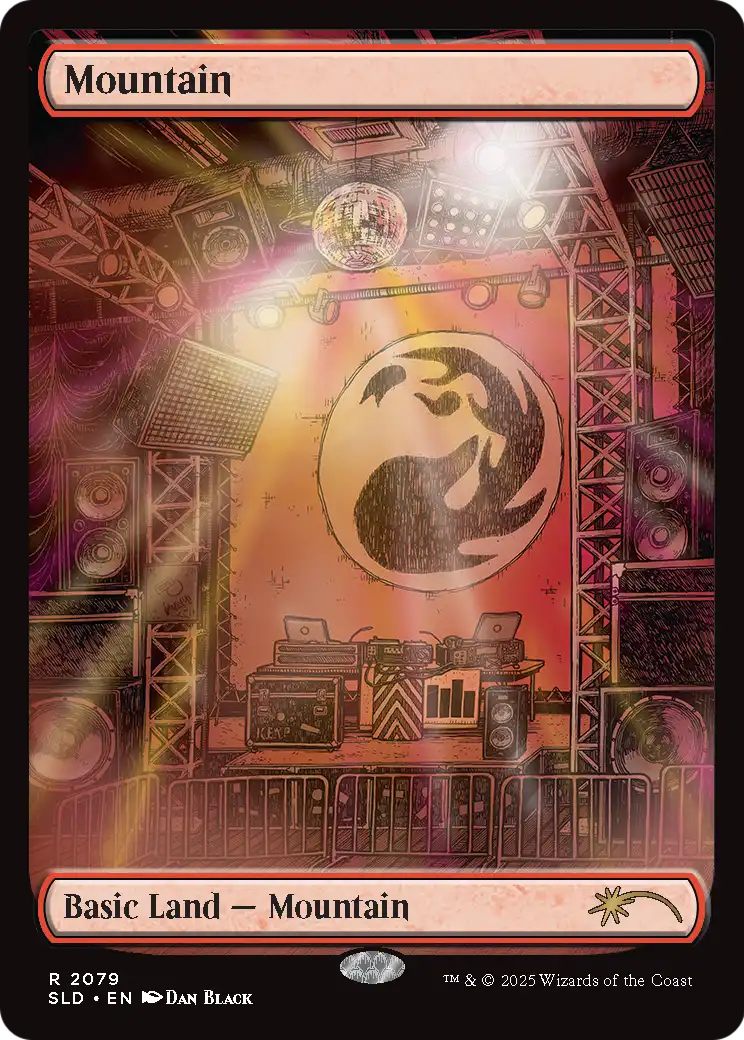 Mountain (SLD-2079) [Secret Lair Drop] Foil