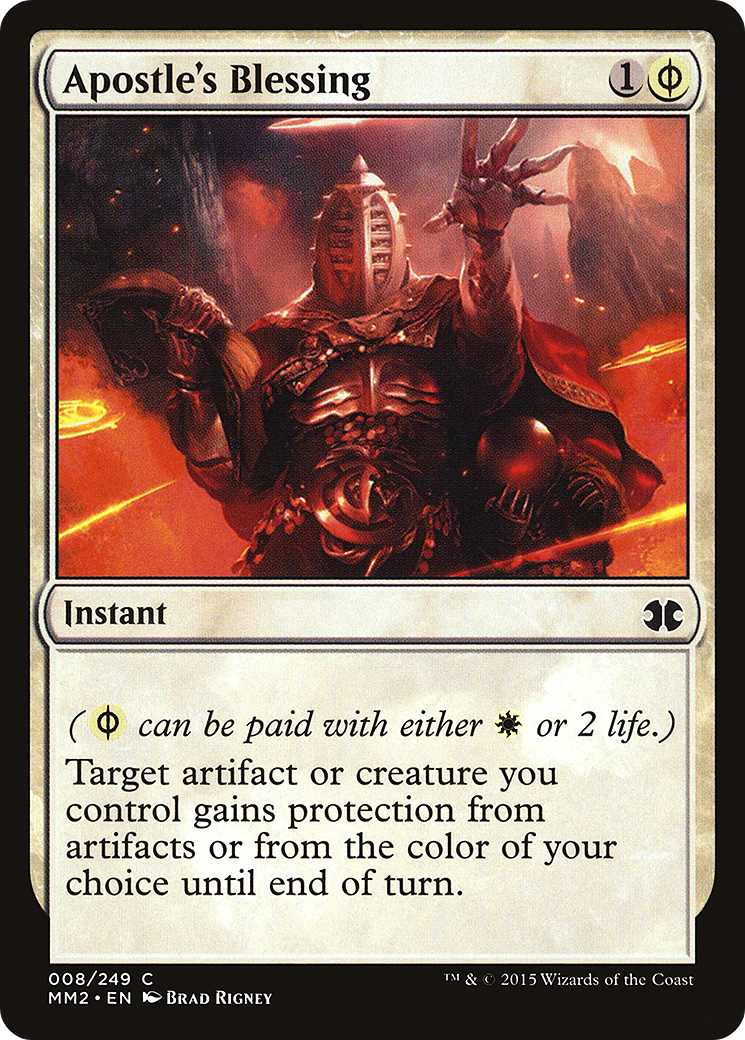 Apostle's Blessing (MM2-008) [Modern Masters 2015]