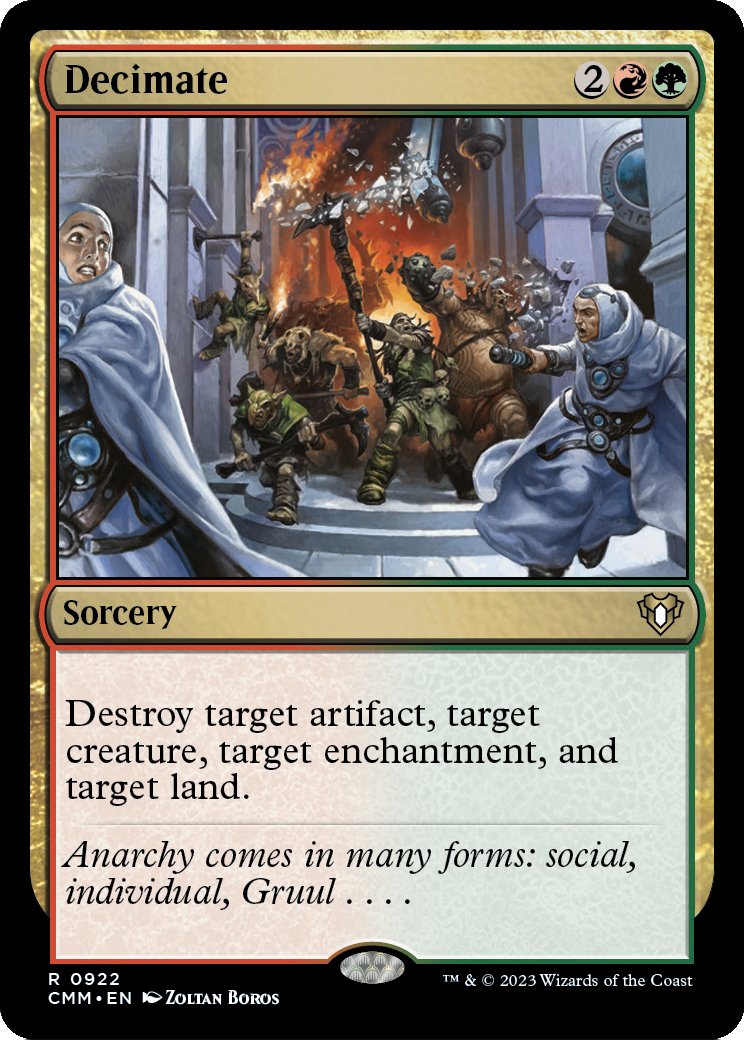 Decimate (CMM-922) [Commander Masters]