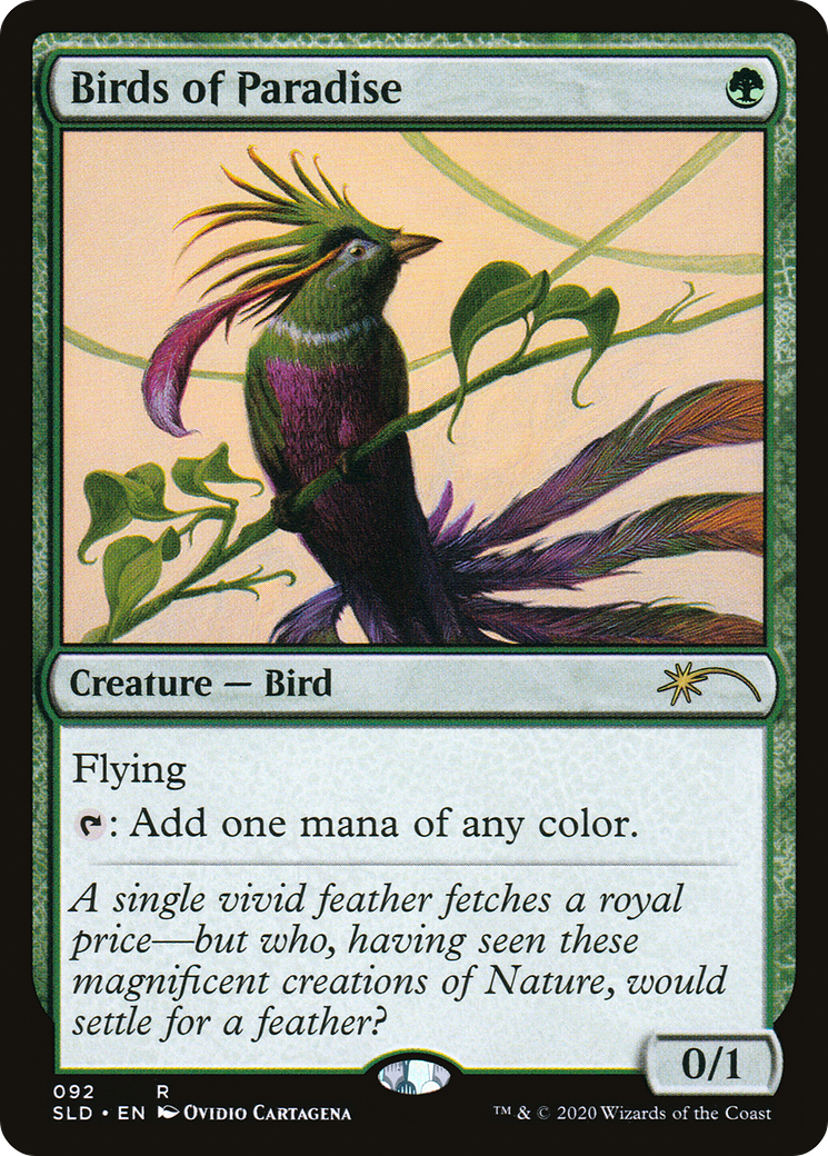 Birds of Paradise (SLD-092) [Secret Lair Drop]