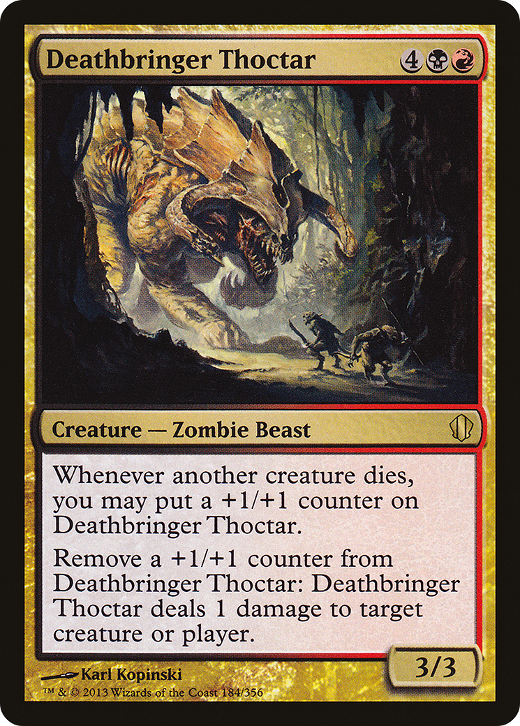 Deathbringer Thoctar (C13-184) [Commander 2013]
