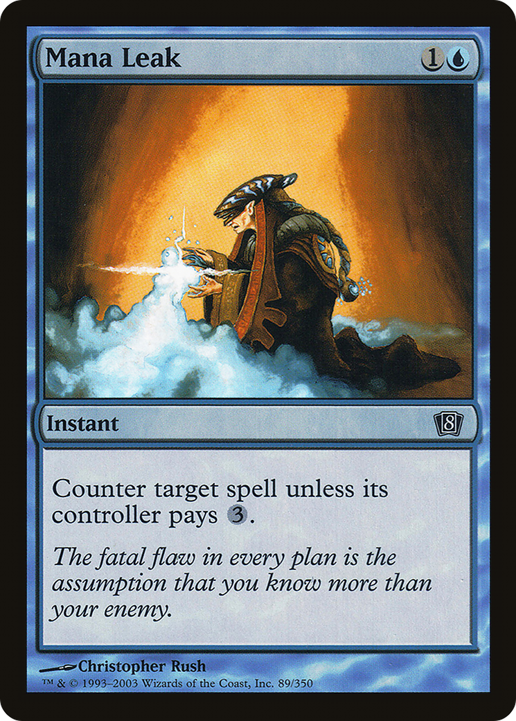 Mana Leak (8ED-089) [8th Edition]