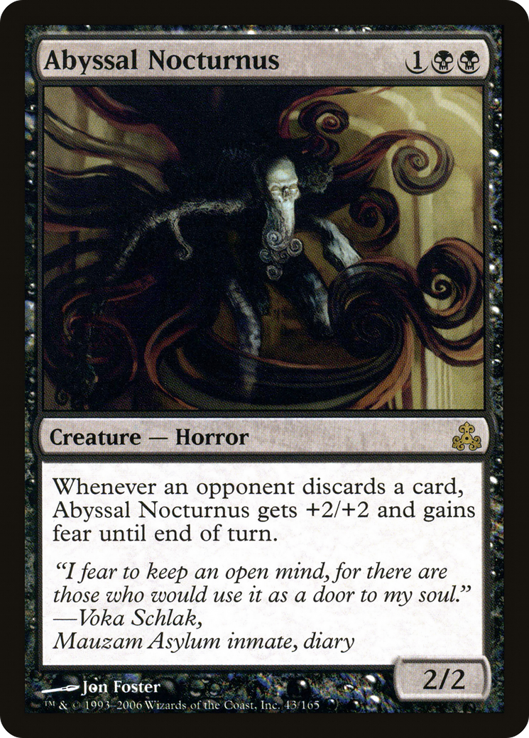 Abyssal Nocturnus (GPT-043) [Guildpact] Foil