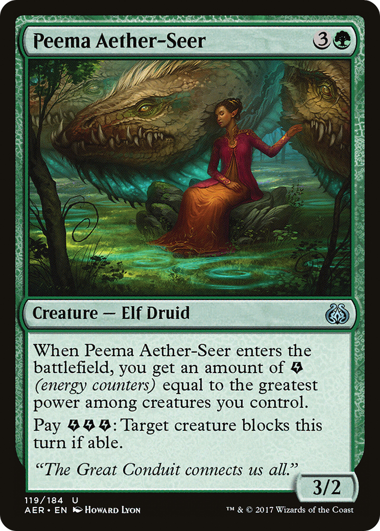 Peema Aether-Seer (AER-119) [Aether Revolt]