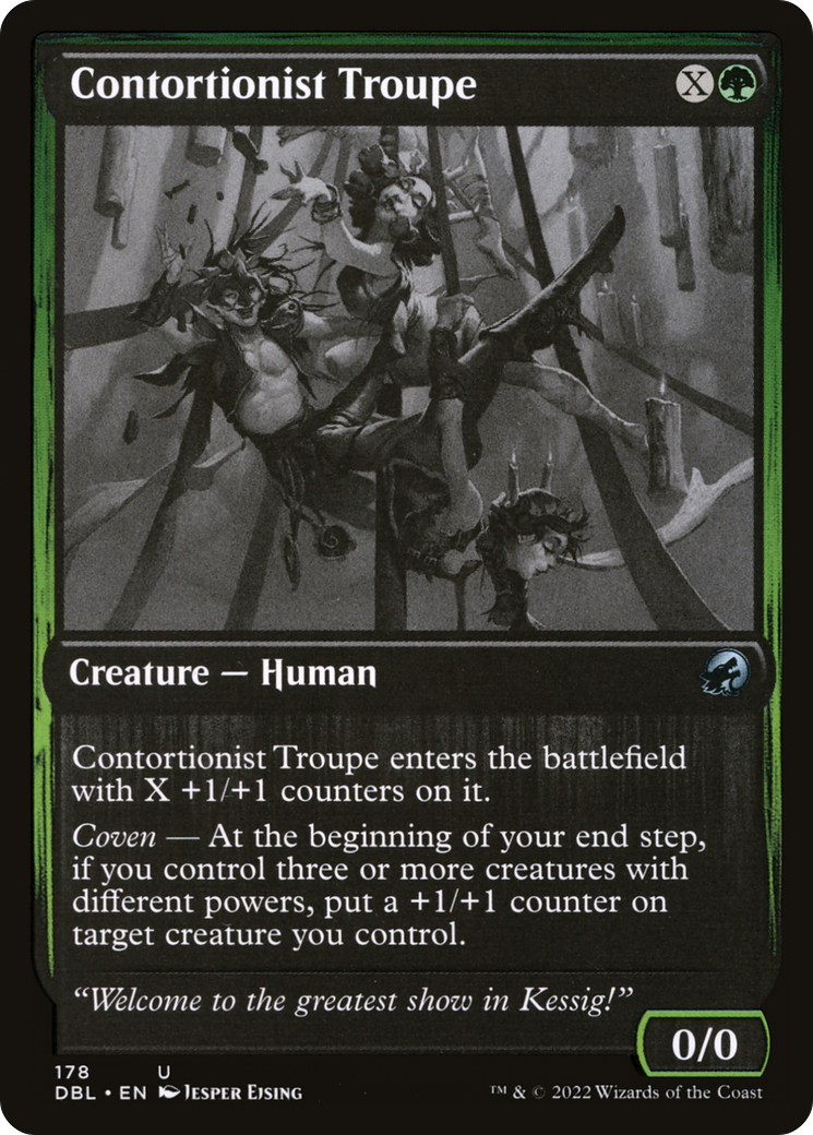 Contortionist Troupe (DBL-178) [Innistrad: Double Feature]