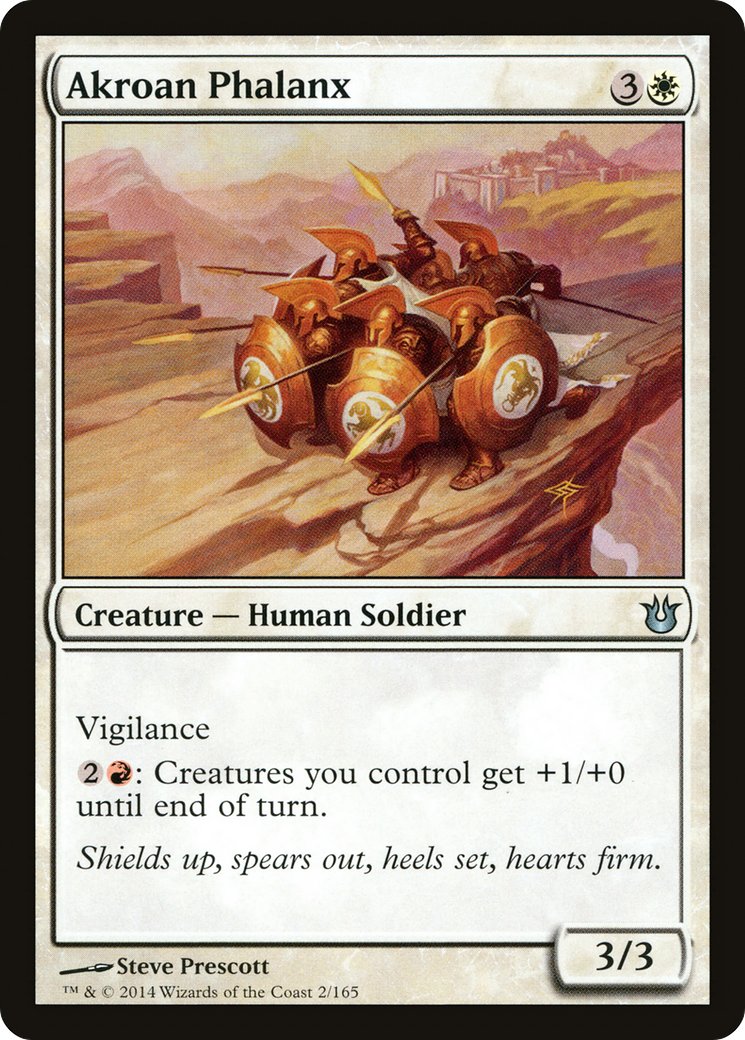 Akroan Phalanx (BNG-002) [Born of the Gods]